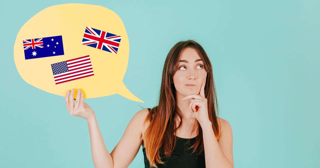 Australian English vs. American English vs. British English