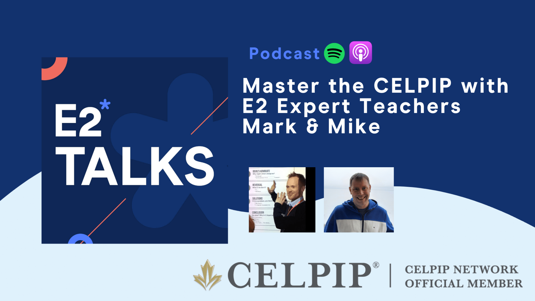 Master the CELPIP podcast with Mark and Mike