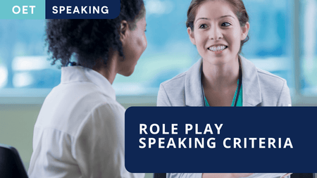 OET Role play criteria