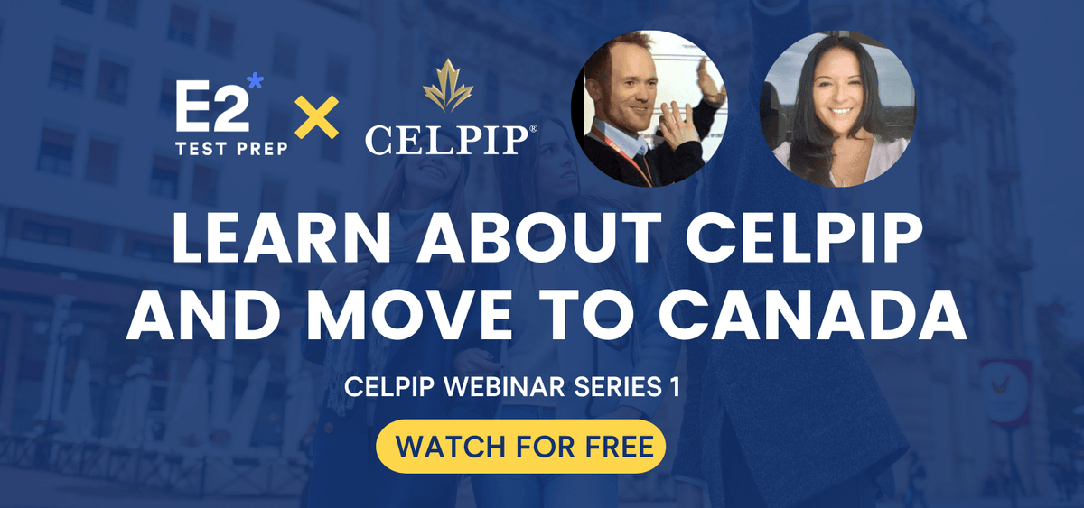 CELPIP webinar series 1