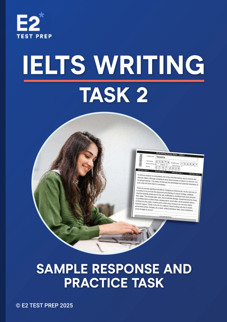 E2 IELTS การเขียนงานที่ 2 ดาวน์โหลดได้ 14/10
