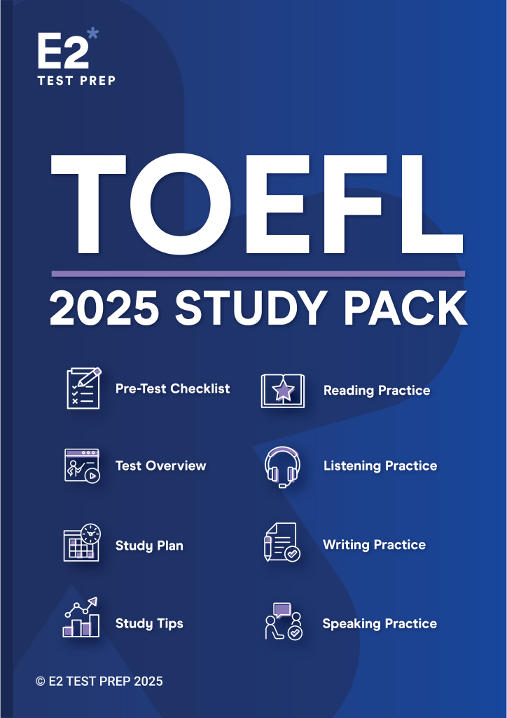 E2 2025年の目標 TOEFL
