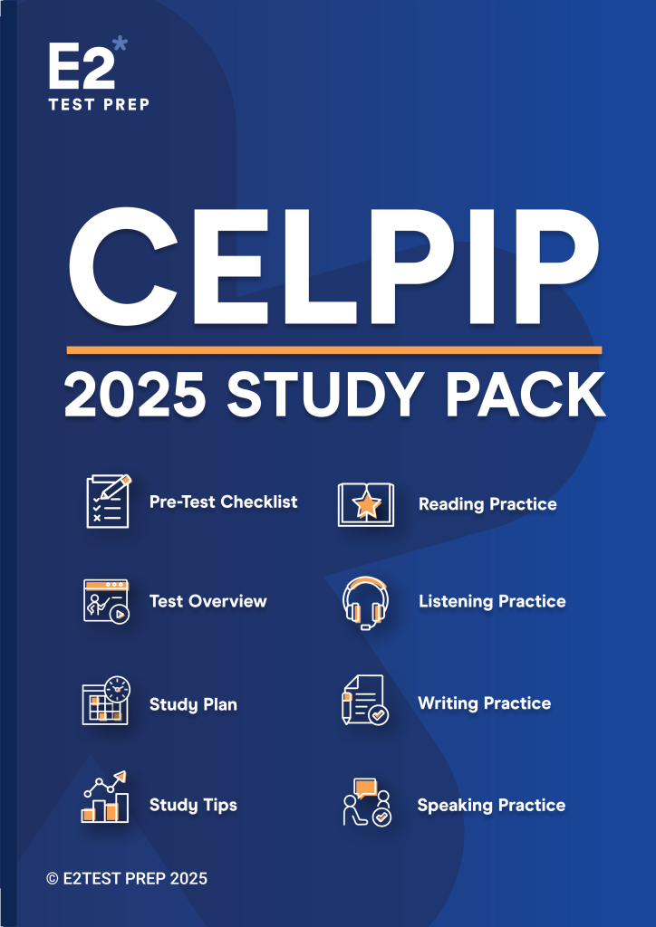 E2 2025 Goals CELPIP