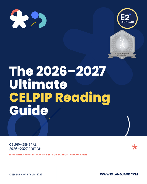CELPIP Reading Ebook - 2026 Edition
