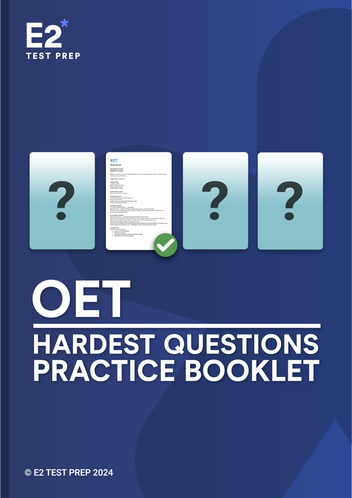 Download OET Hardest Questions 2024