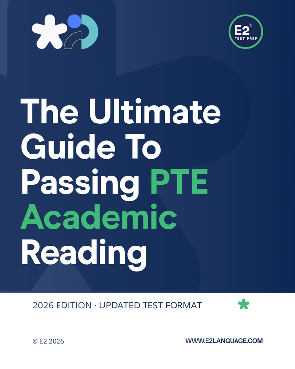 PTE Reading Ebook - 2026 Edition