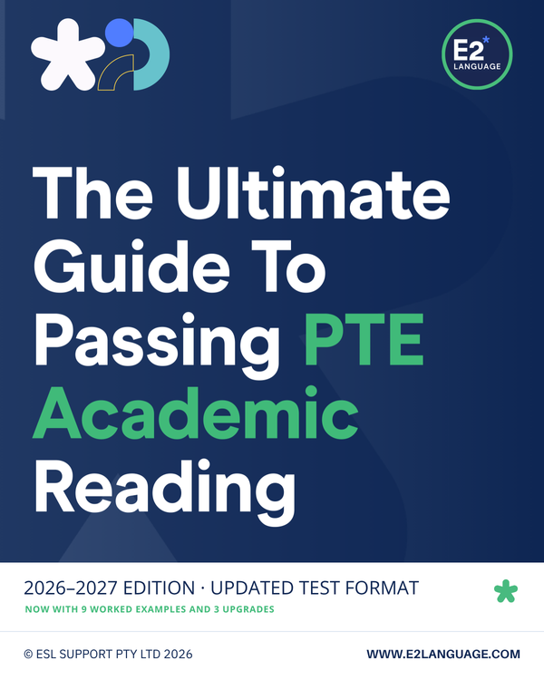 PTE Reading Ebook - 2026 Edition
