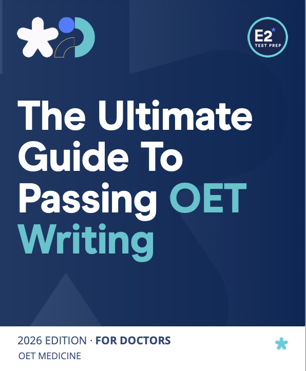 OET Writing for Doctors Ebook - 2026 Version