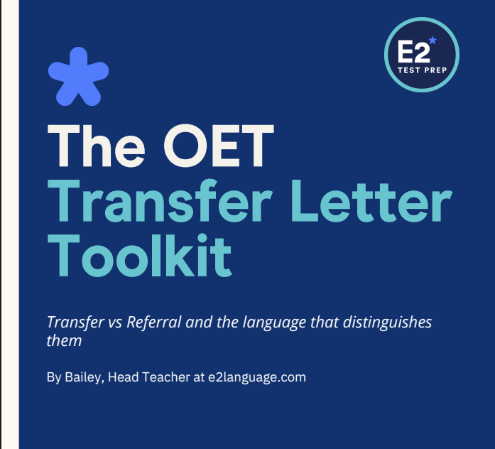 Toolkit Surat Transfer OET