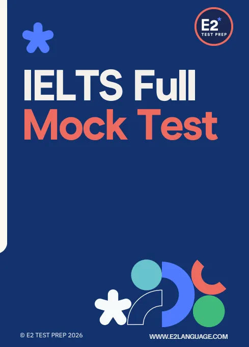 E2T - IELTS - SIMULACRO DE EXAMEN IELTS 2026