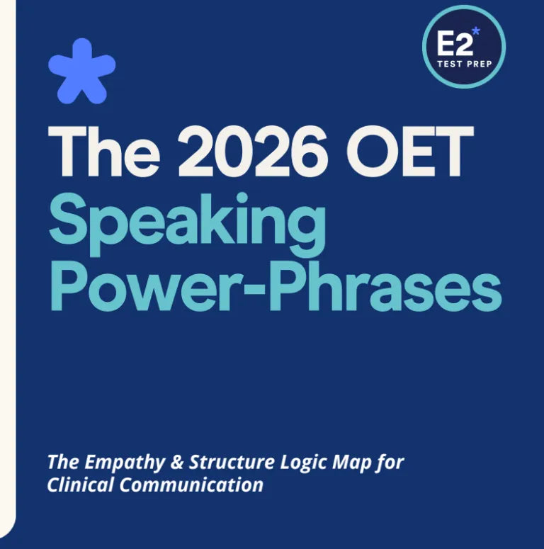 OET 2026 Speaking Power Phrases
