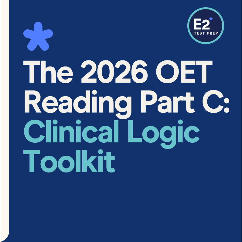 OET Reading part C: Conditional Logic Toolkit