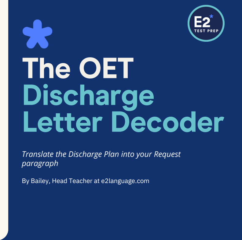 OET Discharge Letter Decoder