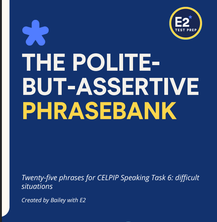 The Polite but Assertive Phrasebank