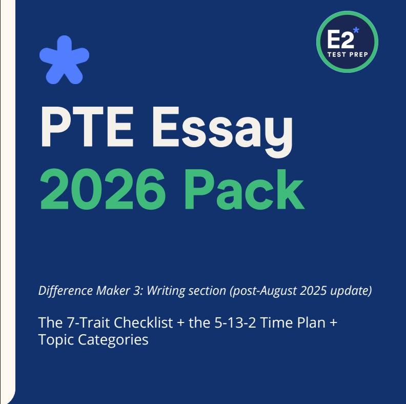 PTE 2026 Essay Pack